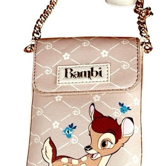 Primark Exclusive Disney Bambi Phone Holder Crossbody NWT - Picture 2 of 3